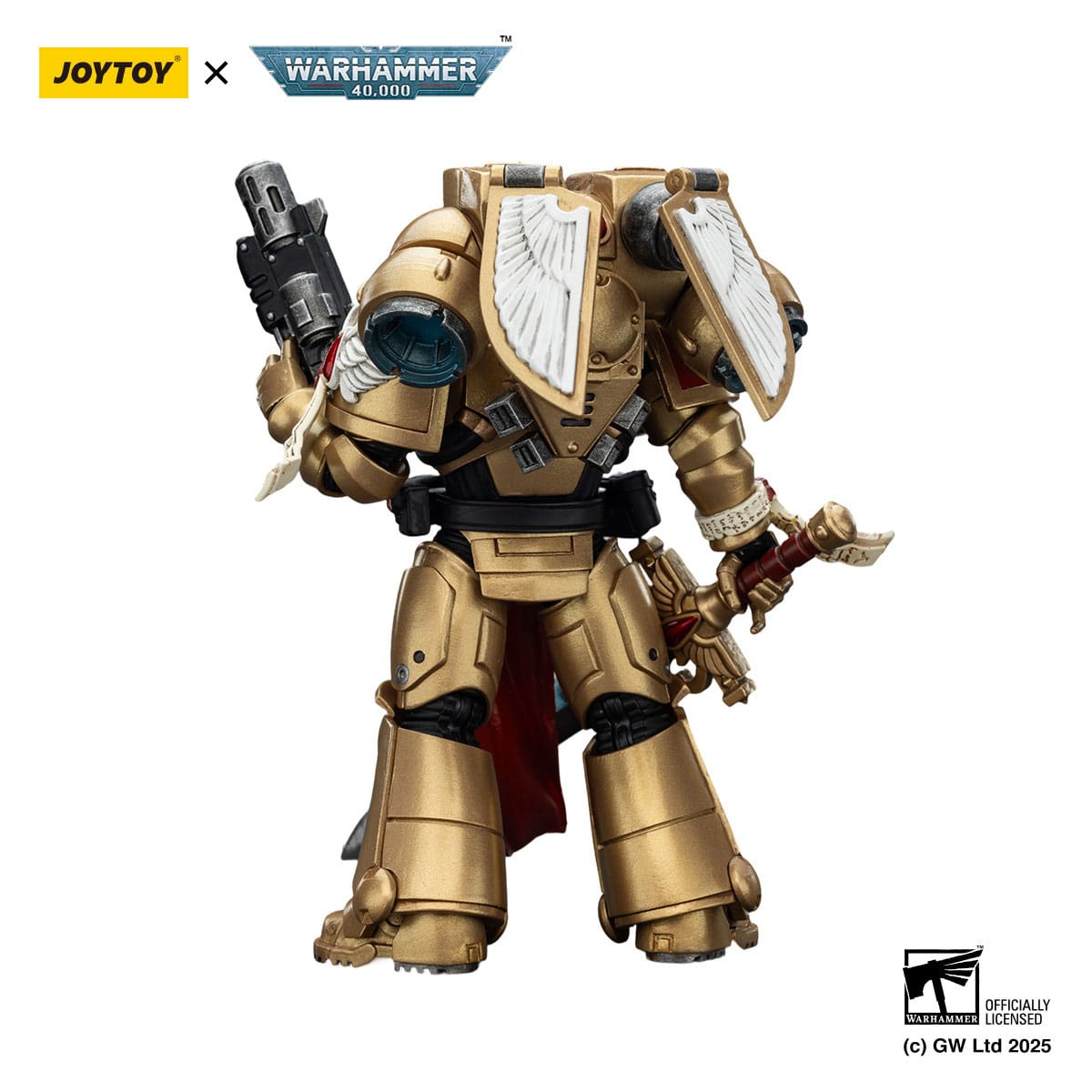Warhammer 40,000: Combat Patrol: Blood Angels: Sanguinary Guard 1 with Inferno Pistol and Encarmine Blade: 1/18 Scale Action Figure