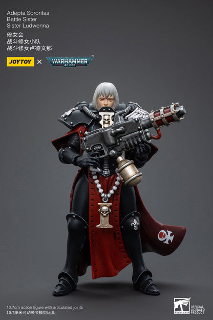 Warhammer 40k: Adepta Sororitas: Battle Sister: Sister Ludwenna: Action Figure 1/18 - Joy Toy Action Figures