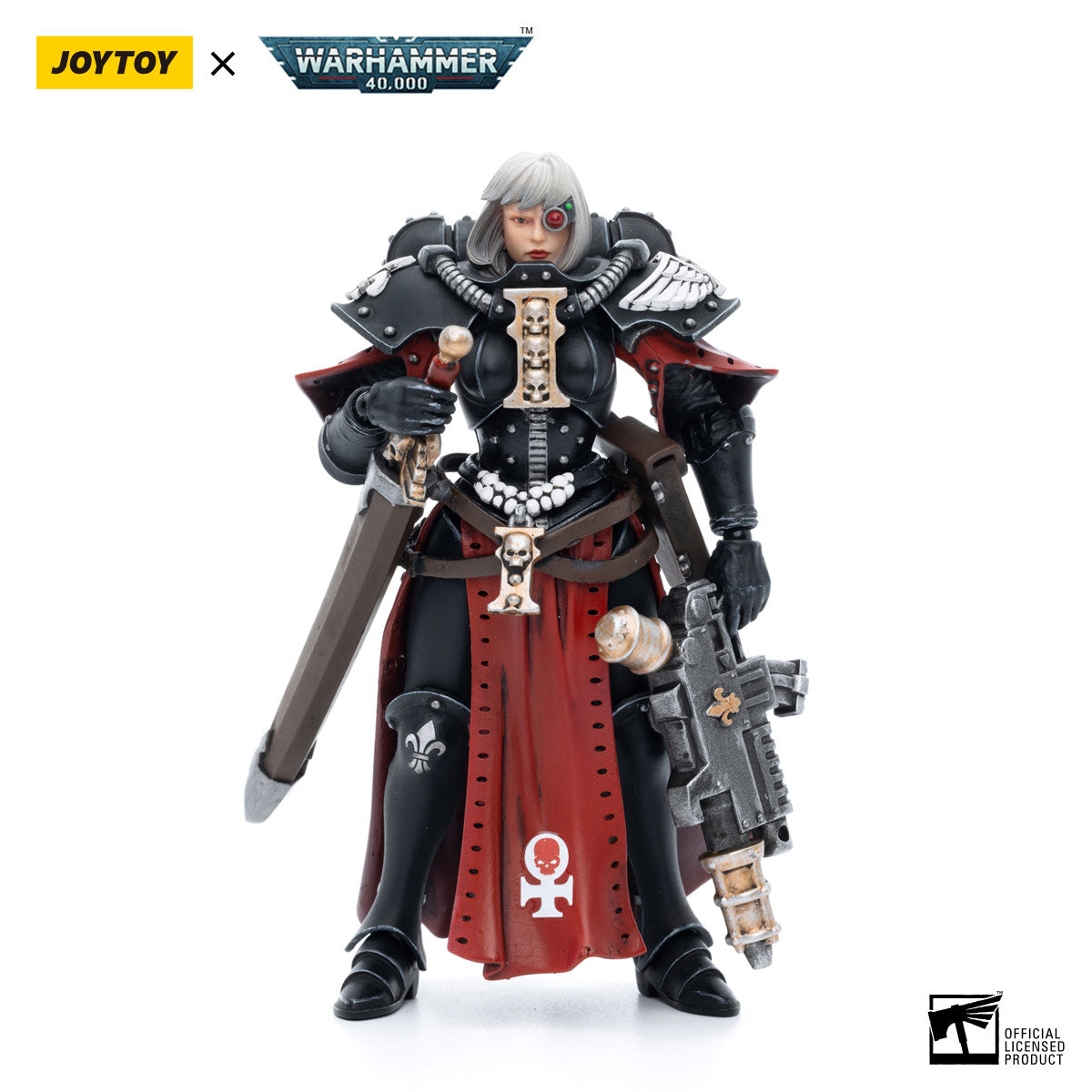Warhammer 40k: Adepta Sororitas: Battle Sister: Sister Kassia: Action Figure 1/18 - Joy Toy Action Figures