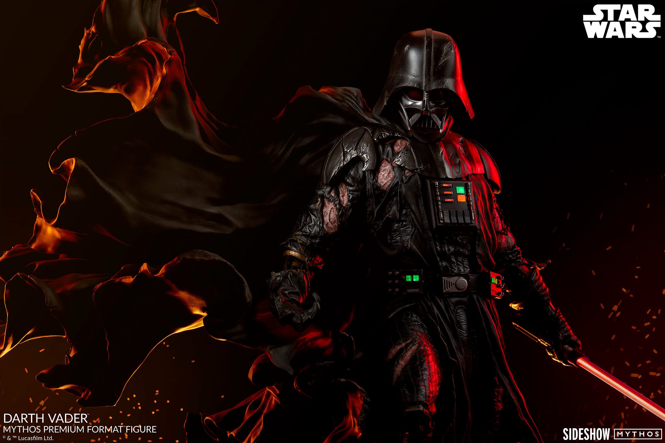 Star Wars Mythos: Premium Format: Darth Vader: Statue: Sideshow