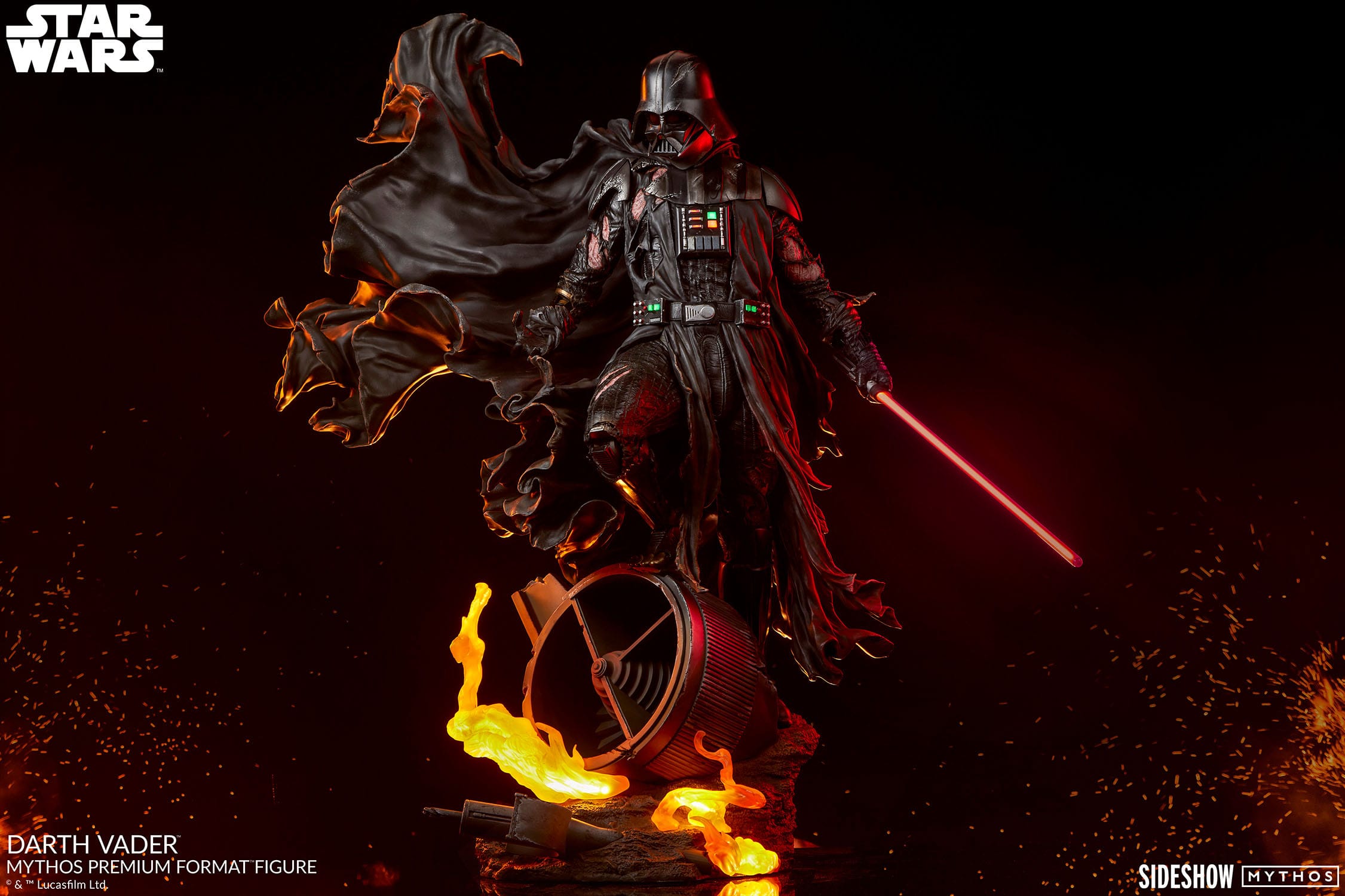 Star Wars Mythos: Premium Format: Darth Vader: Statue: Sideshow