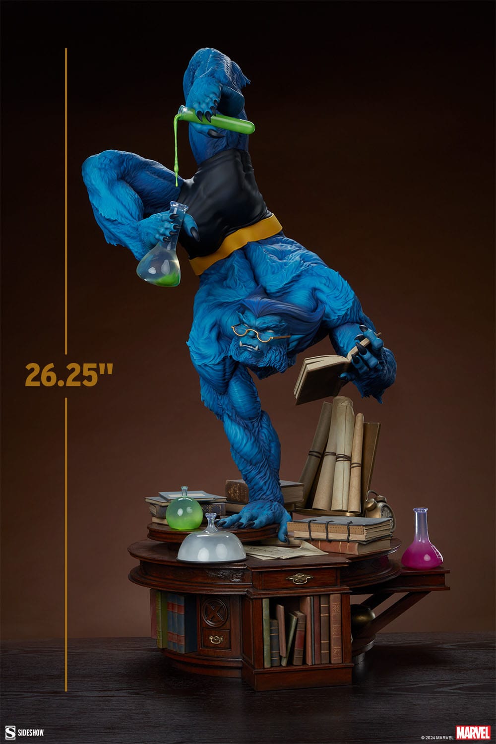 X-Men: Dr. Hank McCoy: Beast: Premium Format Statue: Sideshow Sideshow