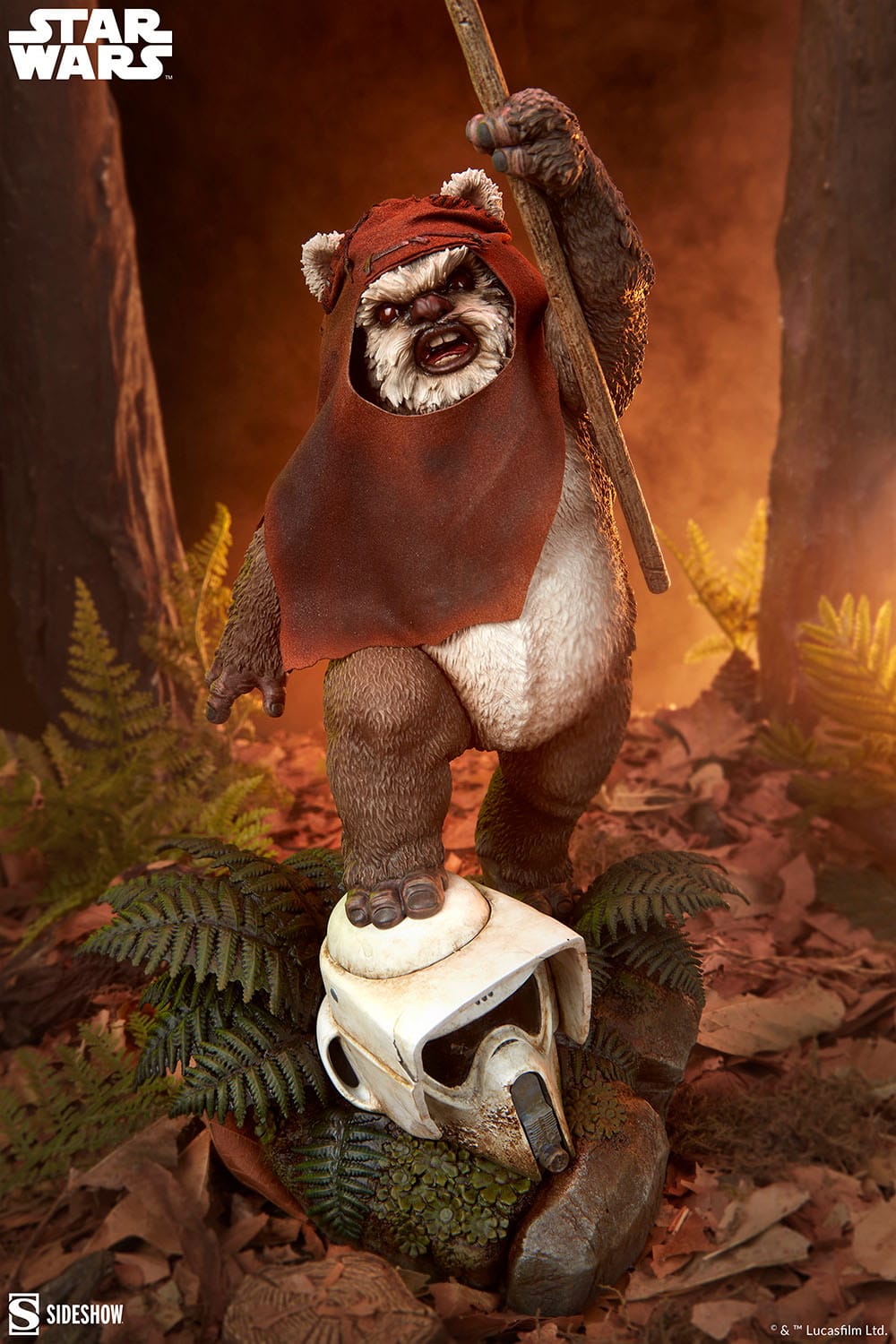 Star Wars Episode VI: Return Of The Jedi: Wicket: Premium Format Statue