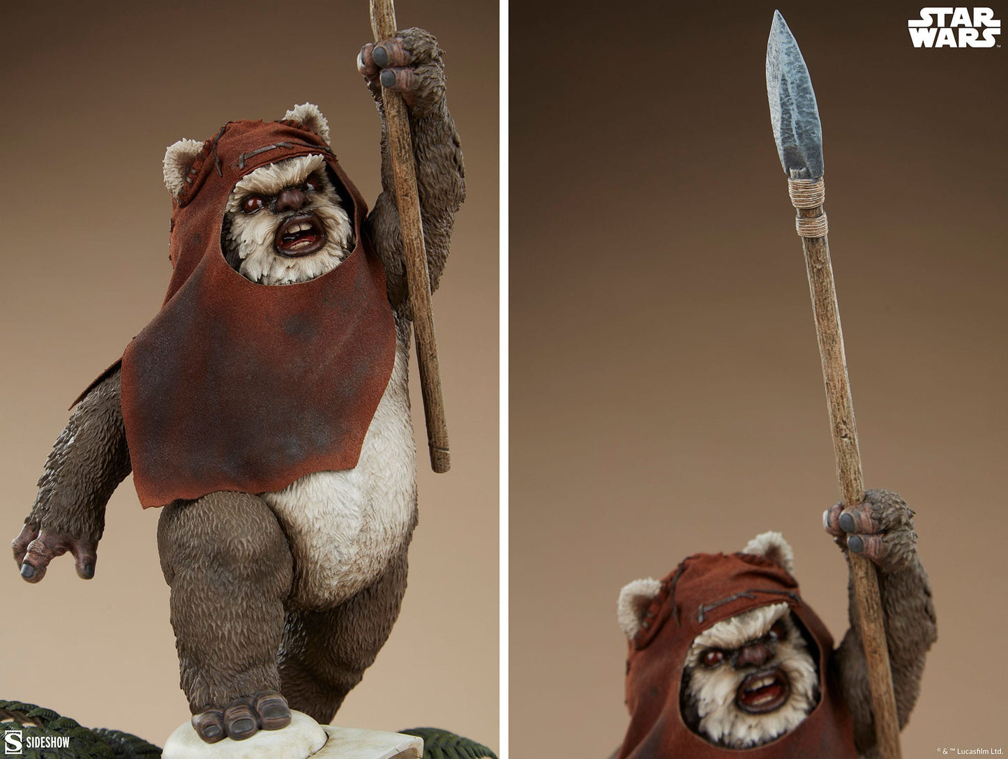 Star Wars Episode VI: Return Of The Jedi: Wicket: Premium Format Statue