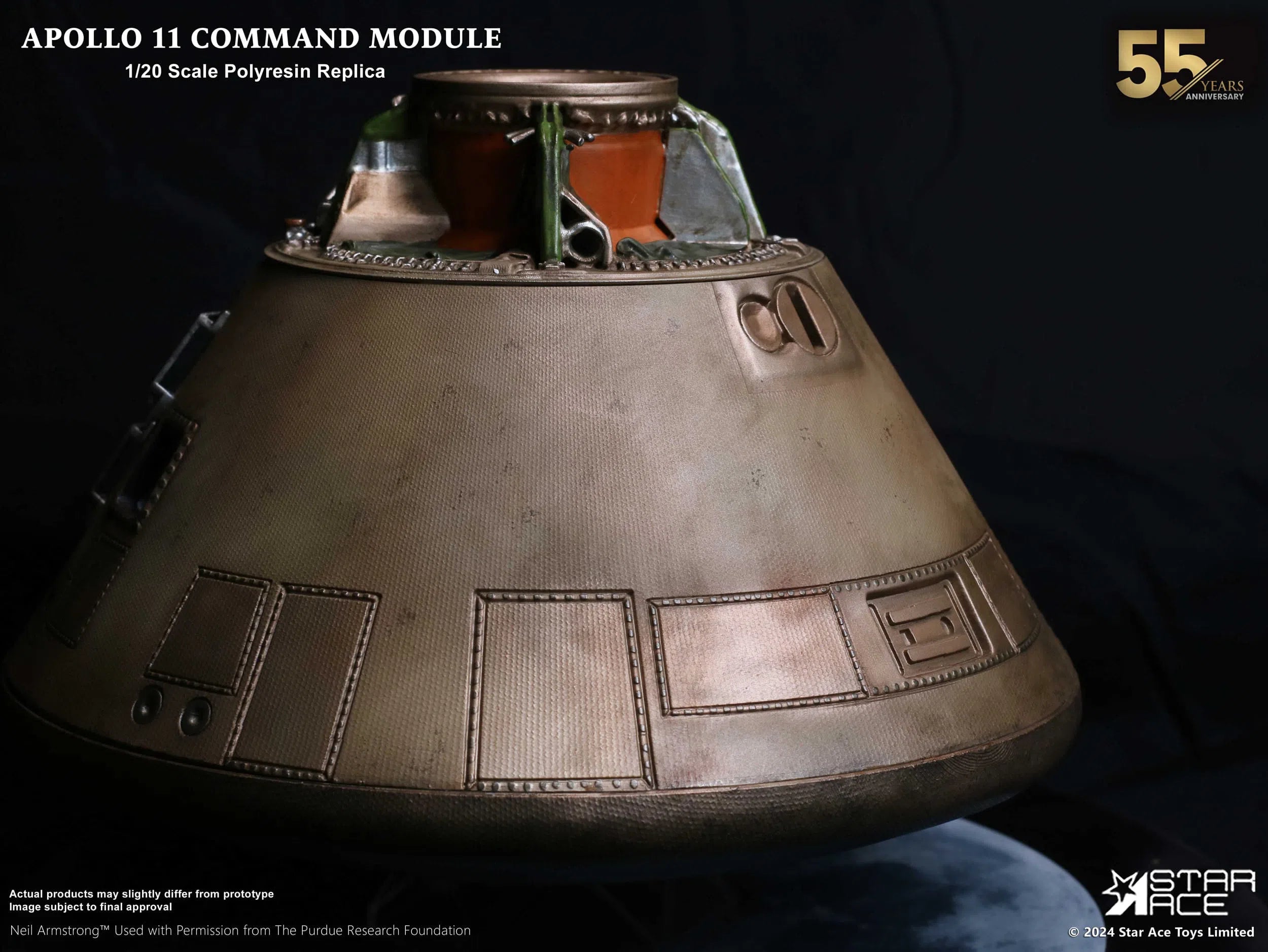 Apollo 11: Command Module: 1/20 Scale Replica: Star Ace