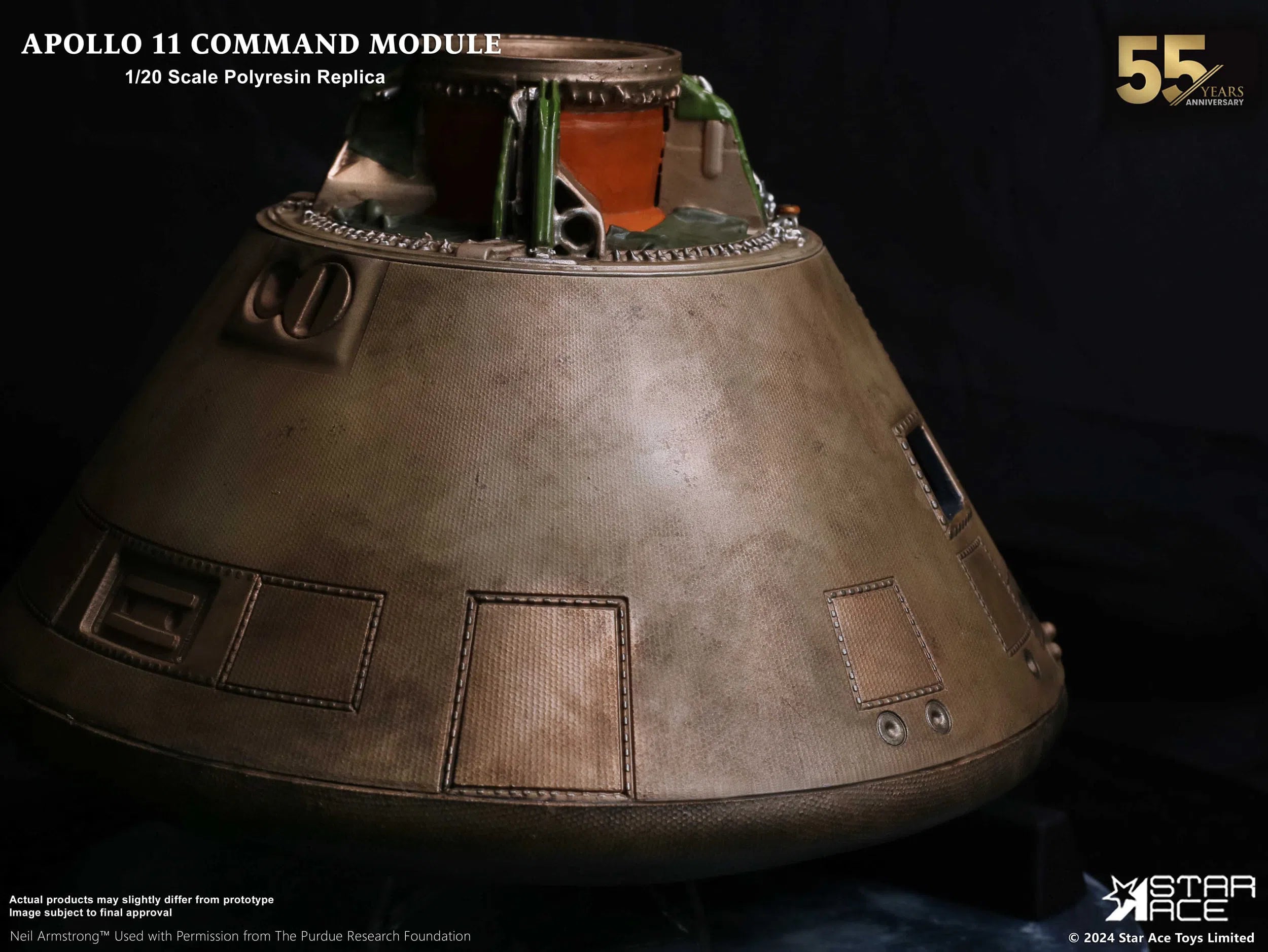 Apollo 11: Command Module: 1/20 Scale Replica: Star Ace