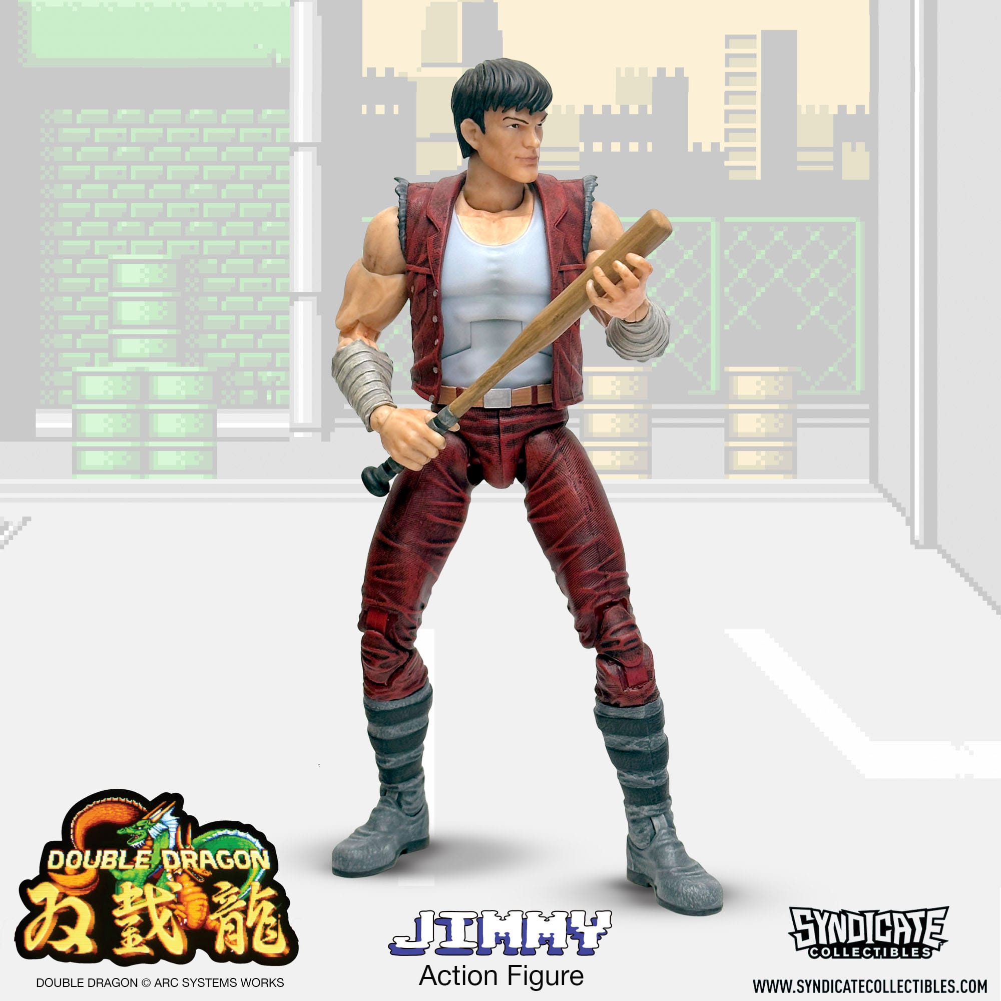 Double Dragon: Jimmy Lee: 7" Deluxe Action Figure