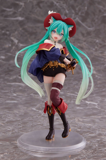 Vocaloid Hatsune Miku (Puss in Boots) Wonderland Figure (Reissue)