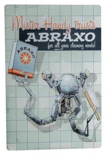 Fallout Metal Sign Mr. Handy - Trick Or Treat Studios Tin Signs