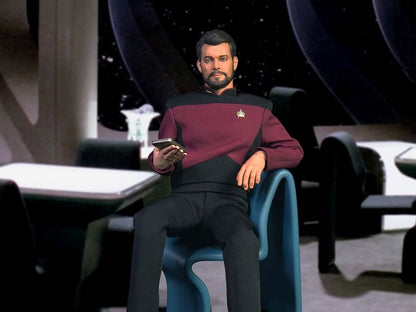 Star Trek: The Next Generation Commander William T. Riker (Standard Ver.) 1/6 Scale Action Figure - EXO-6 Action Figures