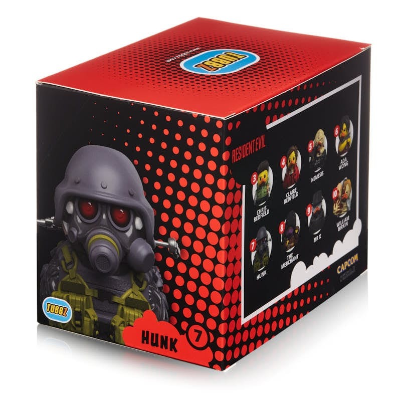 Resident Evil Tubbz PVC Figure Hunk Boxed Edition - Numskull Mini Figures