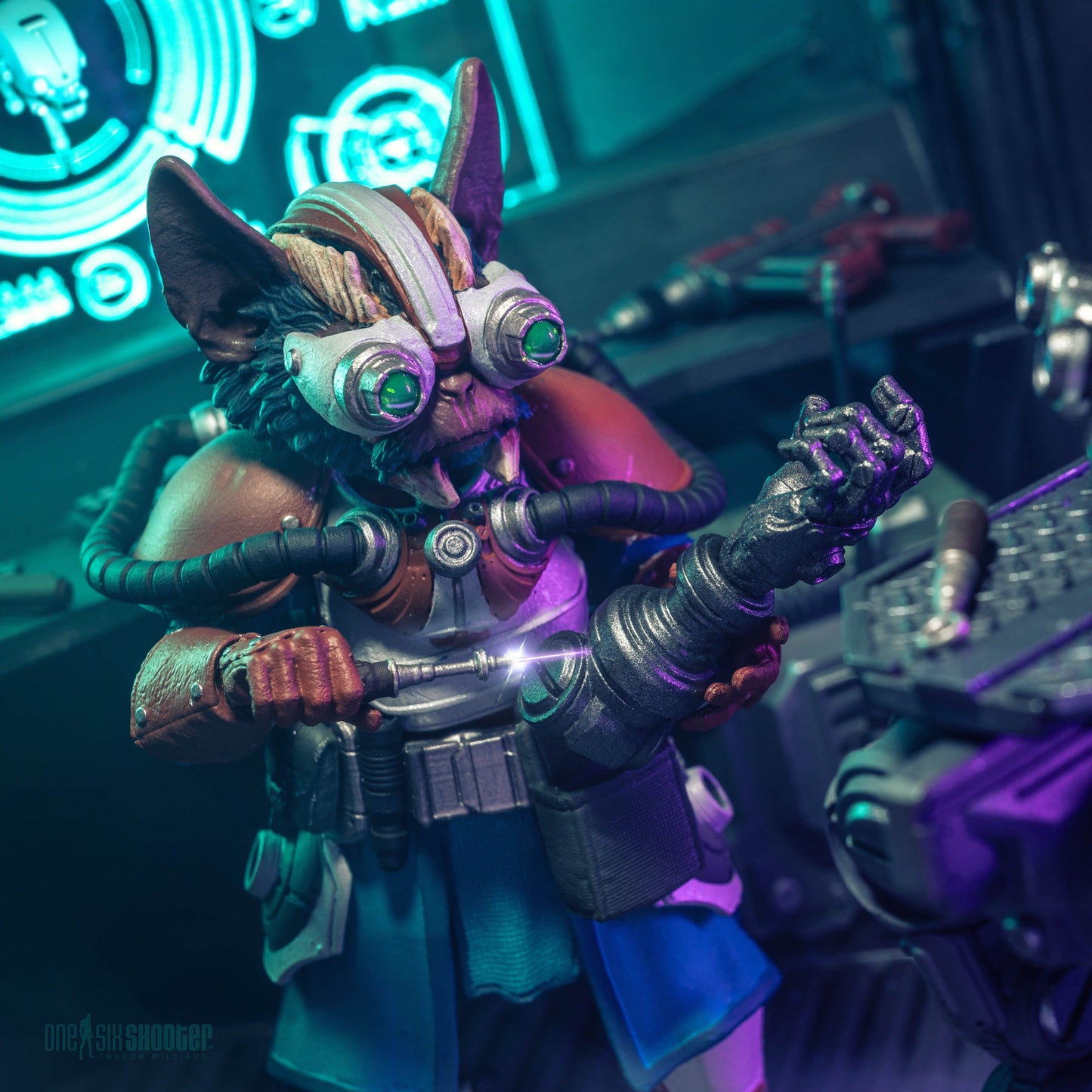 Cosmic Legions Mortal Thorn Action Figure Dr. Zajjarii