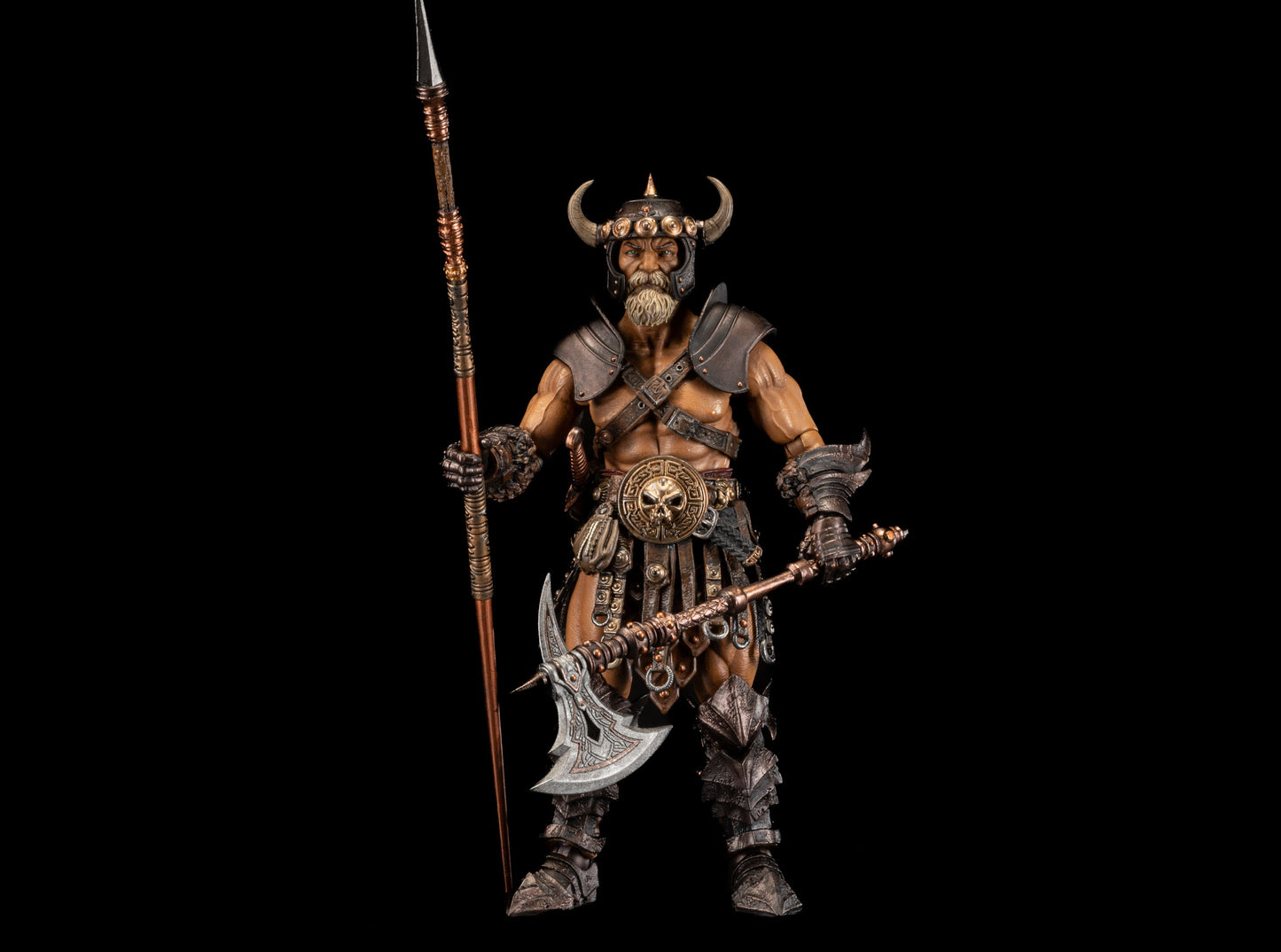 Mythic Legions: Deluxe Barbarian Builder Kit 2: Action Figure Set