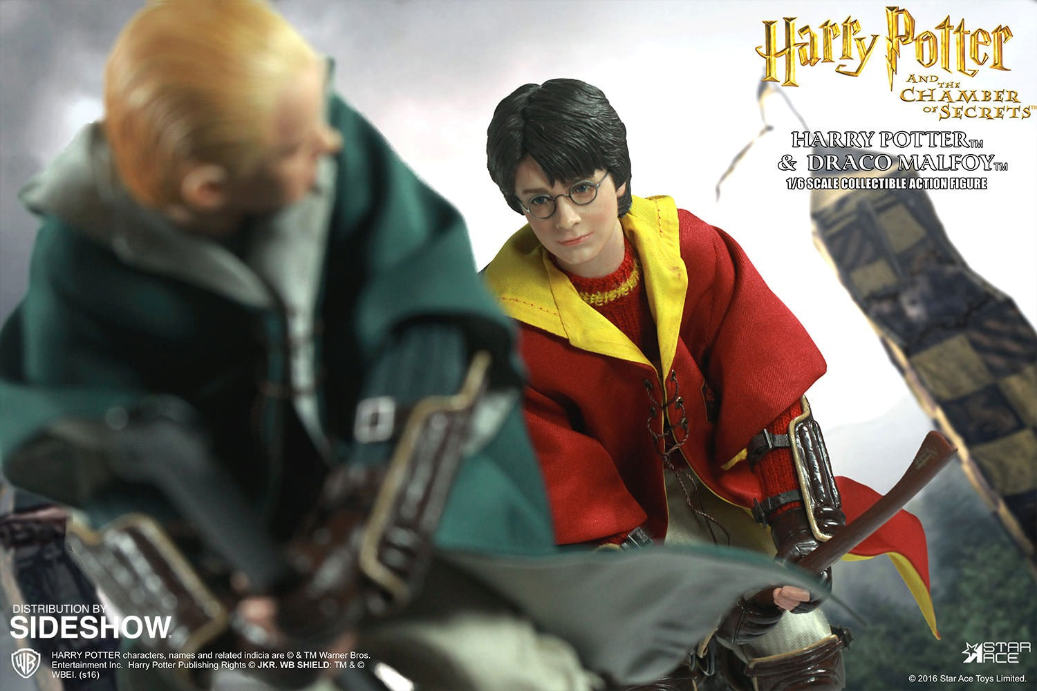 Harry Potter & The Chamber Of Secrets: Harry & Draco 2.0: Sixth Scale Figure Set - Star Ace Action Figures