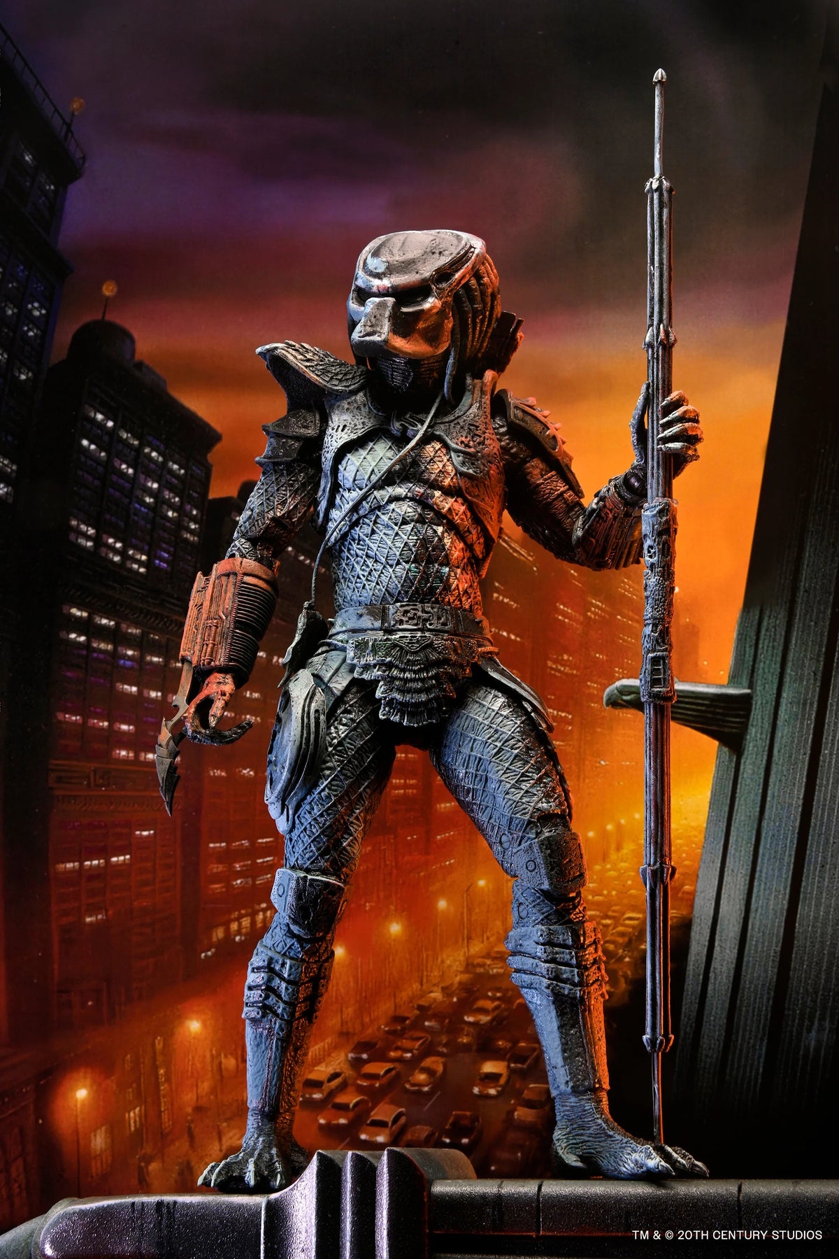 NECA Predator 2 Poster Series City Hunter Predator Action Figure - product gallery image 6 of 12