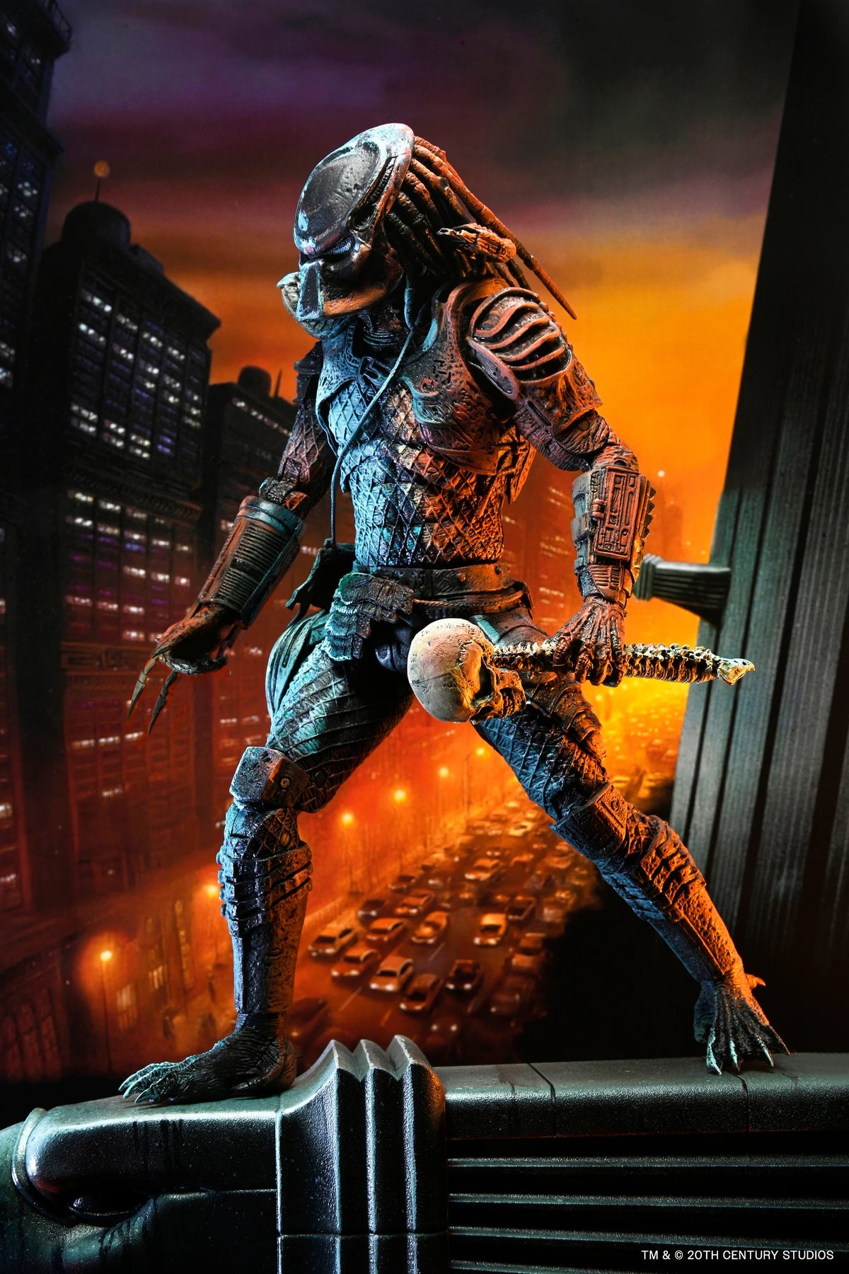 NECA Predator 2 Poster Series City Hunter Predator Action Figure - product gallery image 7 of 12