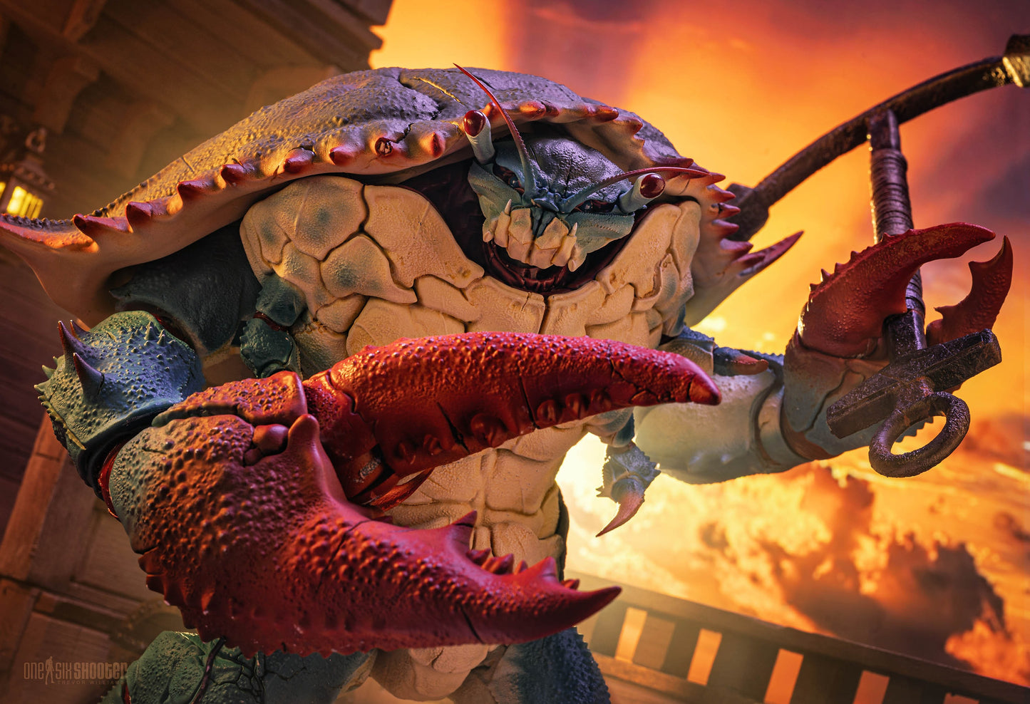 Mythic Legions: Dawns of Discovery Actionfigur Bulwarqq Deluxe Monster - Four Horsemen Toy Design Action Figures