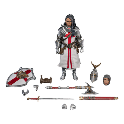 Mythic Legions: Dawns of Discovery Actionfigur General Delphina of Eathyross - Four Horsemen Toy Design Action Figures