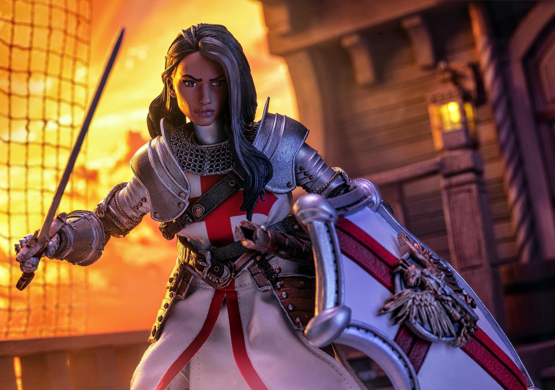 Mythic Legions: Dawns of Discovery Actionfigur General Delphina of Eathyross - Four Horsemen Toy Design Action Figures