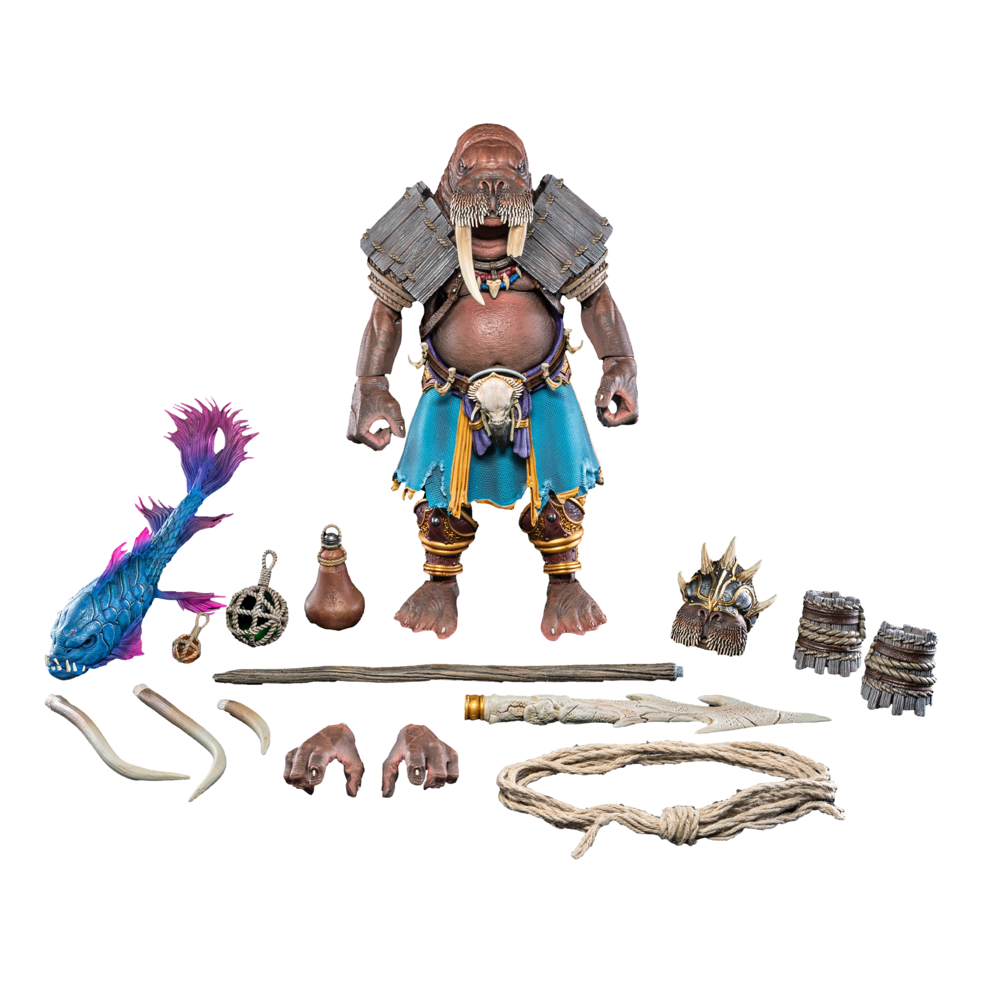 Mythic Legions: Dawns of Discovery Actionfigur Odobenn Ogre-scale - Four Horsemen Toy Design Action Figures