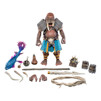 Mythic Legions: Dawns of Discovery Actionfigur Odobenn Ogre-scale - Four Horsemen Toy Design Action Figures