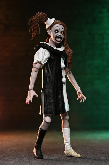 Terrifier 2: The Clown & Little Pale Girl: Ultimate 7 Inch: Action Figure 2-Pack - Neca Action Figures