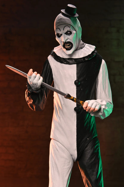 Terrifier 2: The Clown & Little Pale Girl: Ultimate 7 Inch: Action Figure 2-Pack - Neca Action Figures