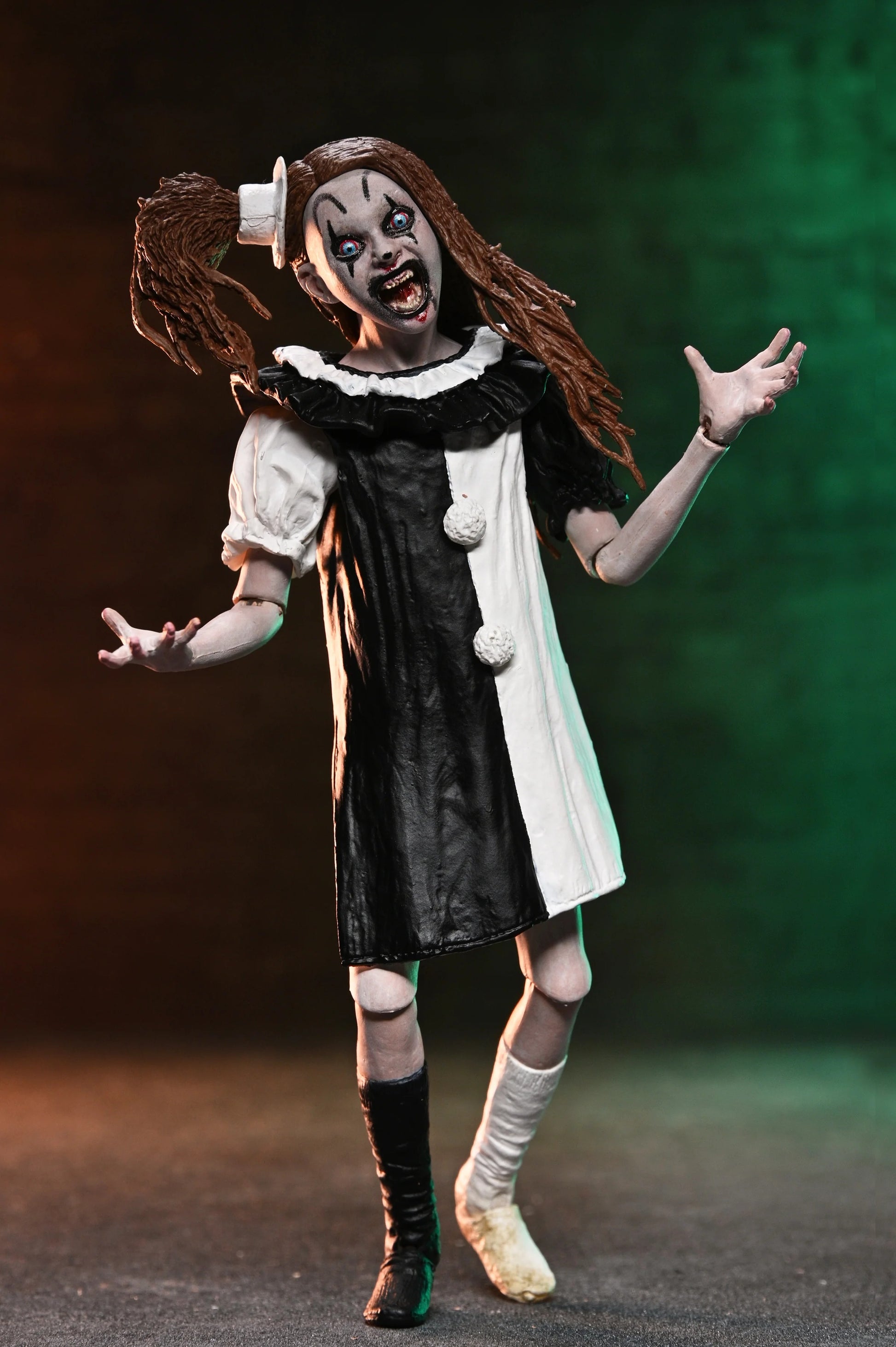 Terrifier 2: The Clown & Little Pale Girl: Ultimate 7 Inch: Action Figure 2-Pack - Neca Action Figures