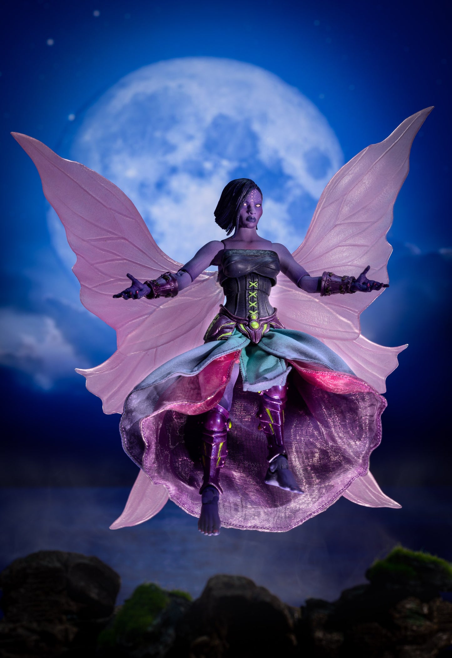Mythic Legions: The Yemaya Divine: (Deluxe Ver.) Action Figure