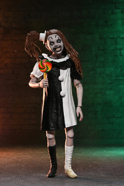 Terrifier 2: The Clown & Little Pale Girl: Ultimate 7 Inch: Action Figure 2-Pack - Neca Action Figures