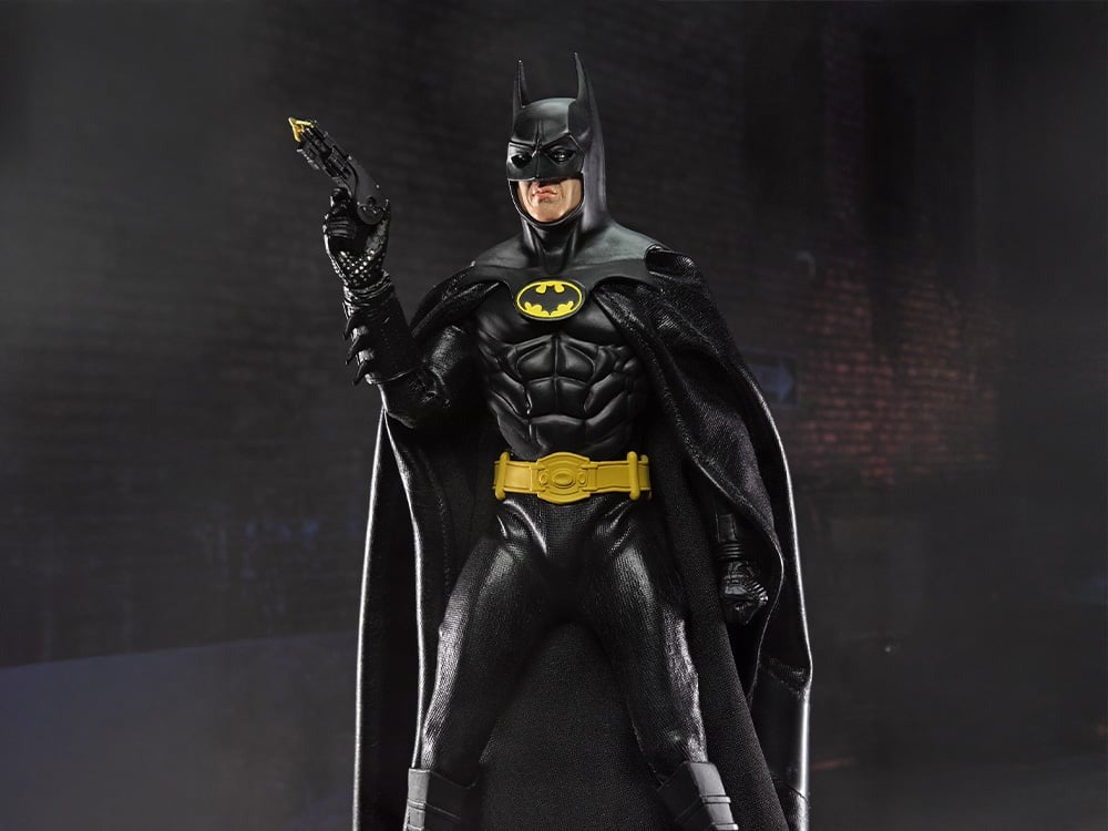 Batman (1989): Batman (Michael Keaton): 8" Clothed Action Figure - Neca Action Figures