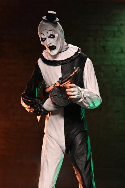 Terrifier 2: The Clown & Little Pale Girl: Ultimate 7 Inch: Action Figure 2-Pack - Neca Action Figures