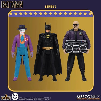 Batman: (1989): 5 Points Wave 2 Set Of 3 Action Figures - Mezco Action Figure