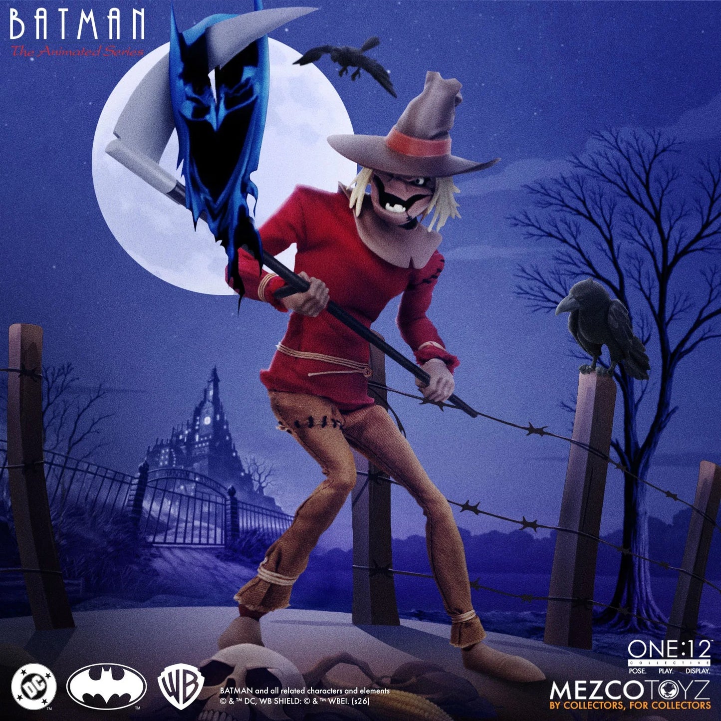 Batman: The Animated Series: Scarecrow: One:12 Collective: Action Figure - Mezco Action Figures