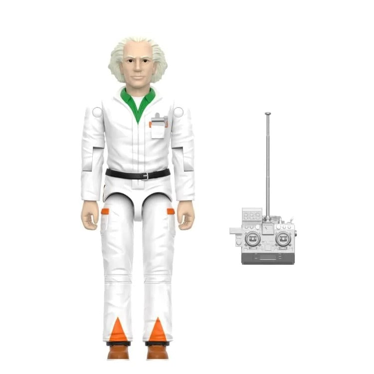 Back To The Future ReAction+ Action Figure Wave 01 Doc Brown '85