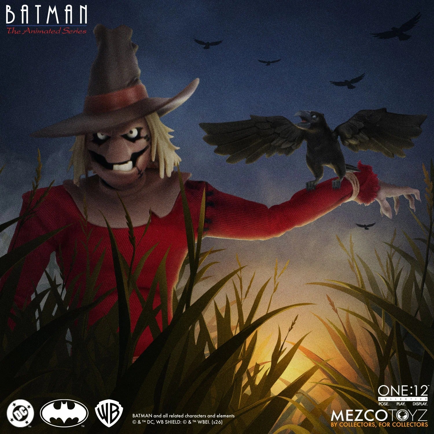 Batman: The Animated Series: Scarecrow: One:12 Collective: Action Figure - Mezco Action Figures