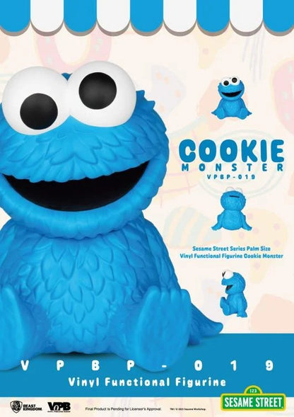 Sesame Street: Cookie Monster: Palm-Sized Vinyl Piggy Bank