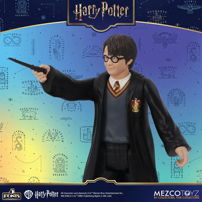 Harry Potter: Series 1: 5 Points: Full Set Of 4 Action Figures - Mezco Action Figures
