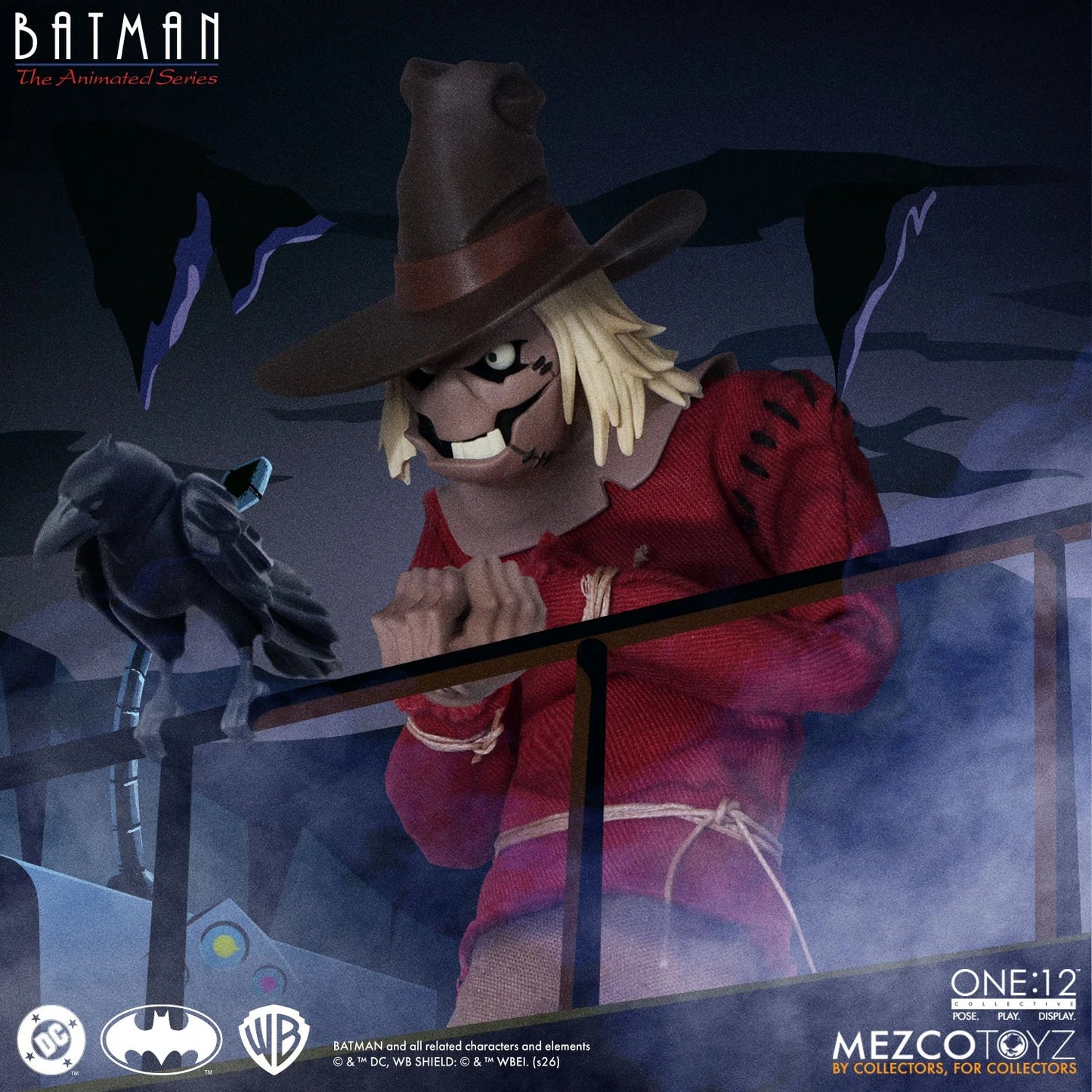 Batman: The Animated Series: Scarecrow: One:12 Collective: Action Figure - Mezco Action Figures