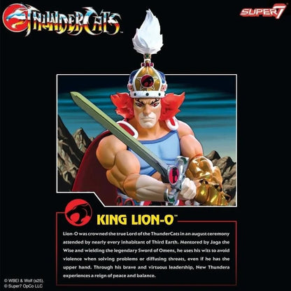 Thundercats Ultimates Action Figure Wave 14 - King Lion-O - Super7 Action Figures