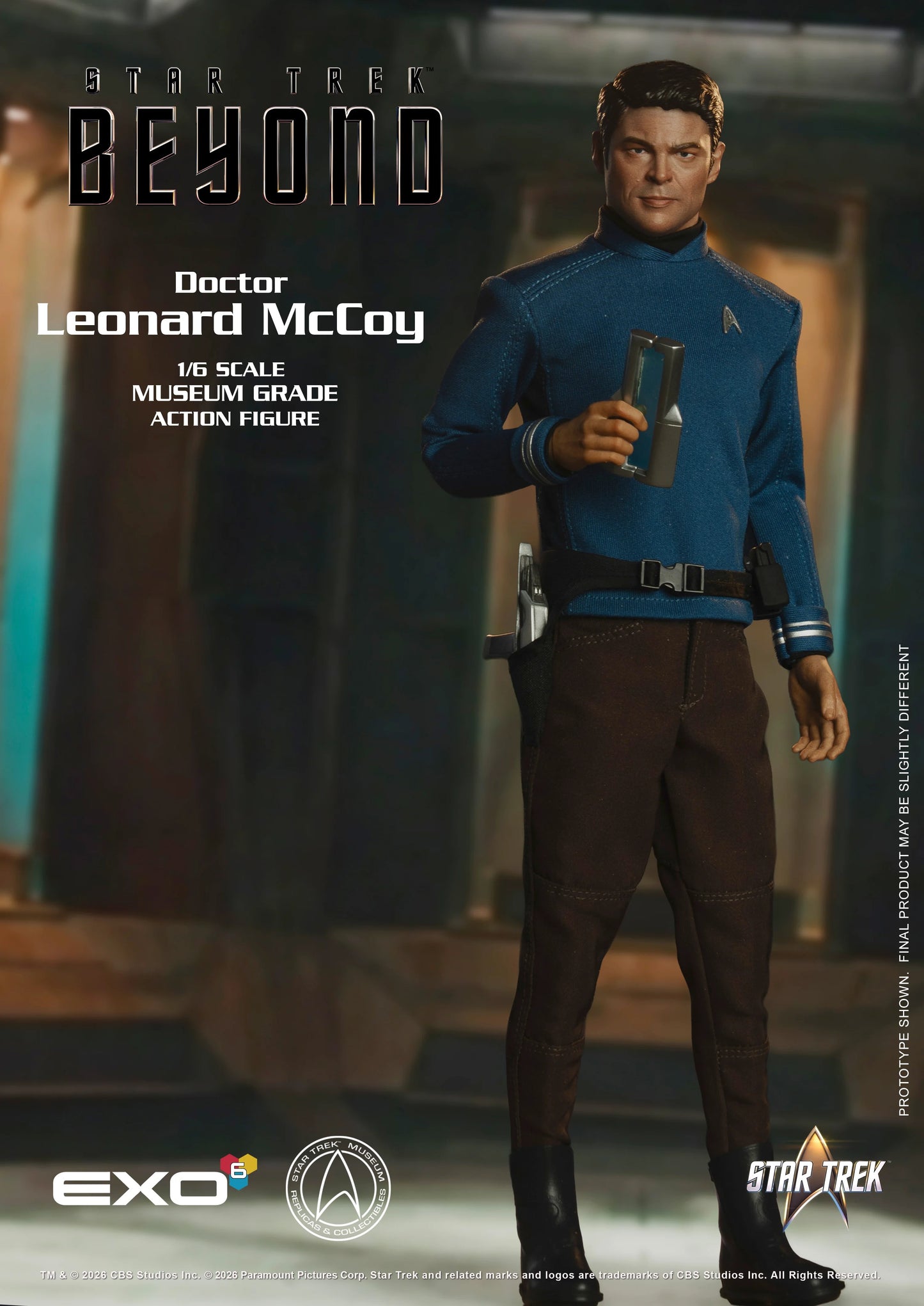 Star Trek: Beyond: Dr. McCoy 1/6 Scale Action Figure