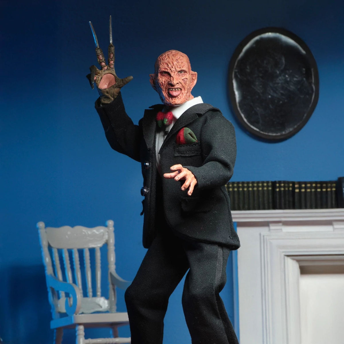 A Nightmare on Elm Street: Freddy Krueger (Tuxedo) 8 Inch: Clothed Action Figure