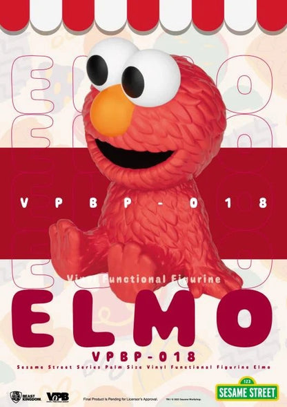 Sesame Street: Elmo: Palm-Sized Vinyl Piggy Bank