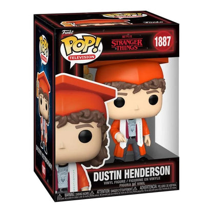 Stranger Things Pop! Television #1887 Dustin Henderson (Graduation) - Funko product photo 2 of 2