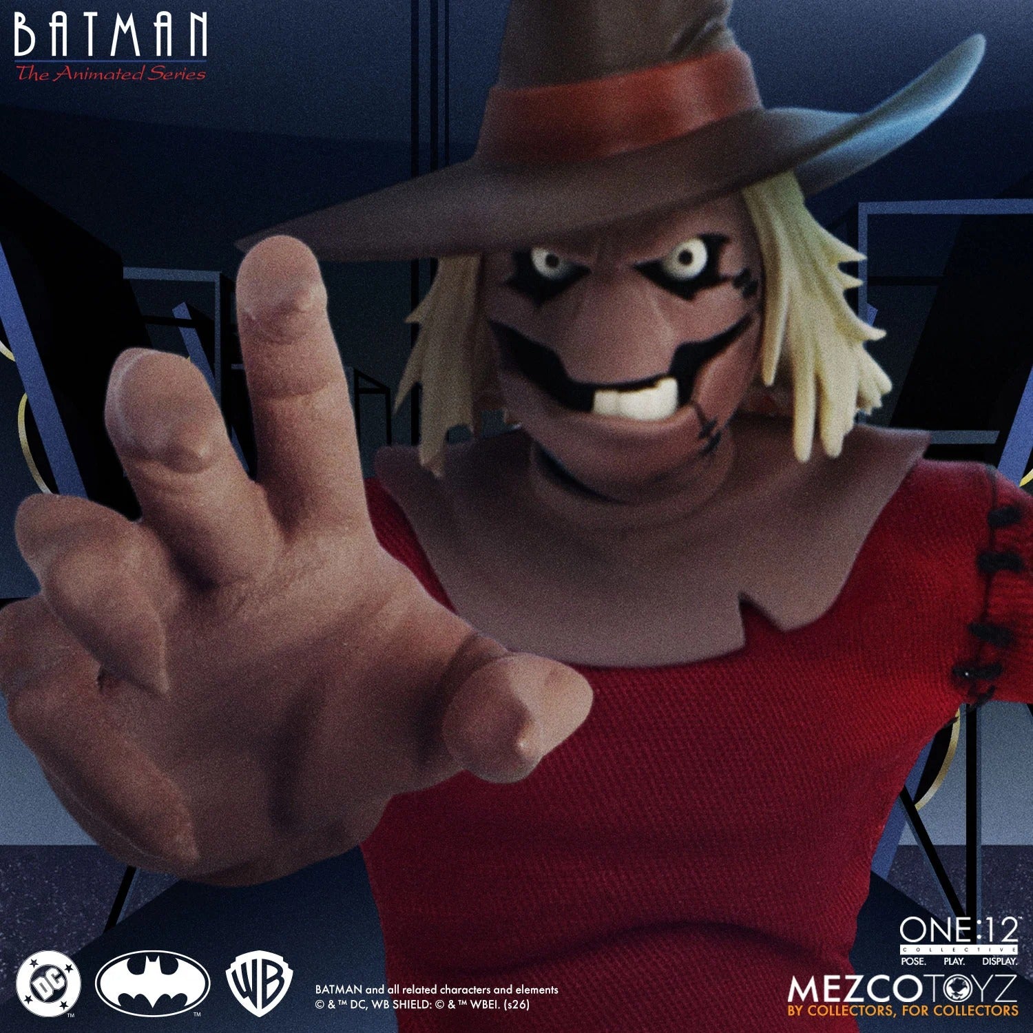 Batman: The Animated Series: Scarecrow: One:12 Collective: Action Figure - Mezco Action Figures