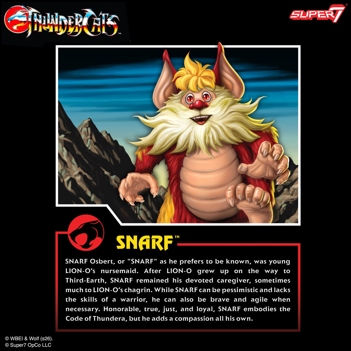 ThunderCats ULTIMATES! Snarf Action Figure (Reissue)