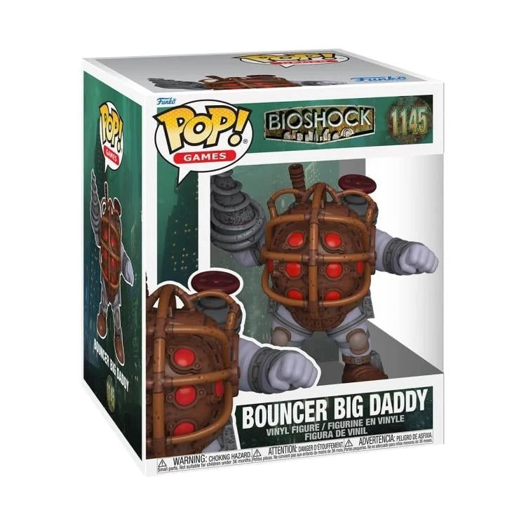 Bioshock Pop! Super Sized 6" #1145 Bouncer Big Daddy - Funko product photo 2 of 2