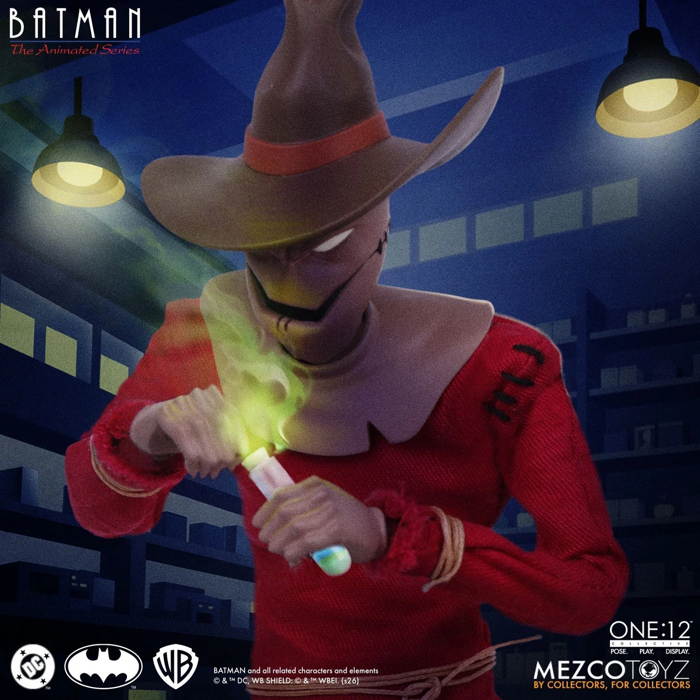 Batman: The Animated Series: Scarecrow: One:12 Collective: Action Figure - Mezco Action Figures