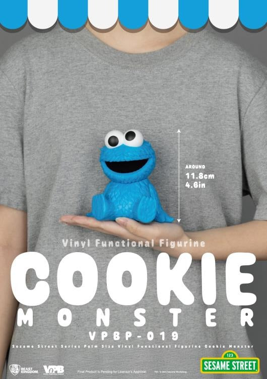 Sesame Street: Cookie Monster: Palm-Sized Vinyl Piggy Bank