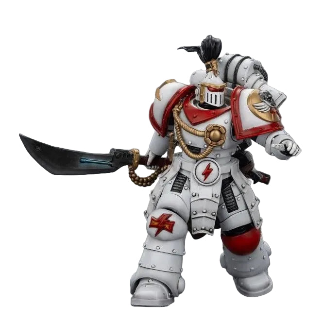 Joy Toy Warhammer: The Horus Heresy White Scars Legion Praetor 1/18 Scale Action Figure - product gallery image 1 of 5